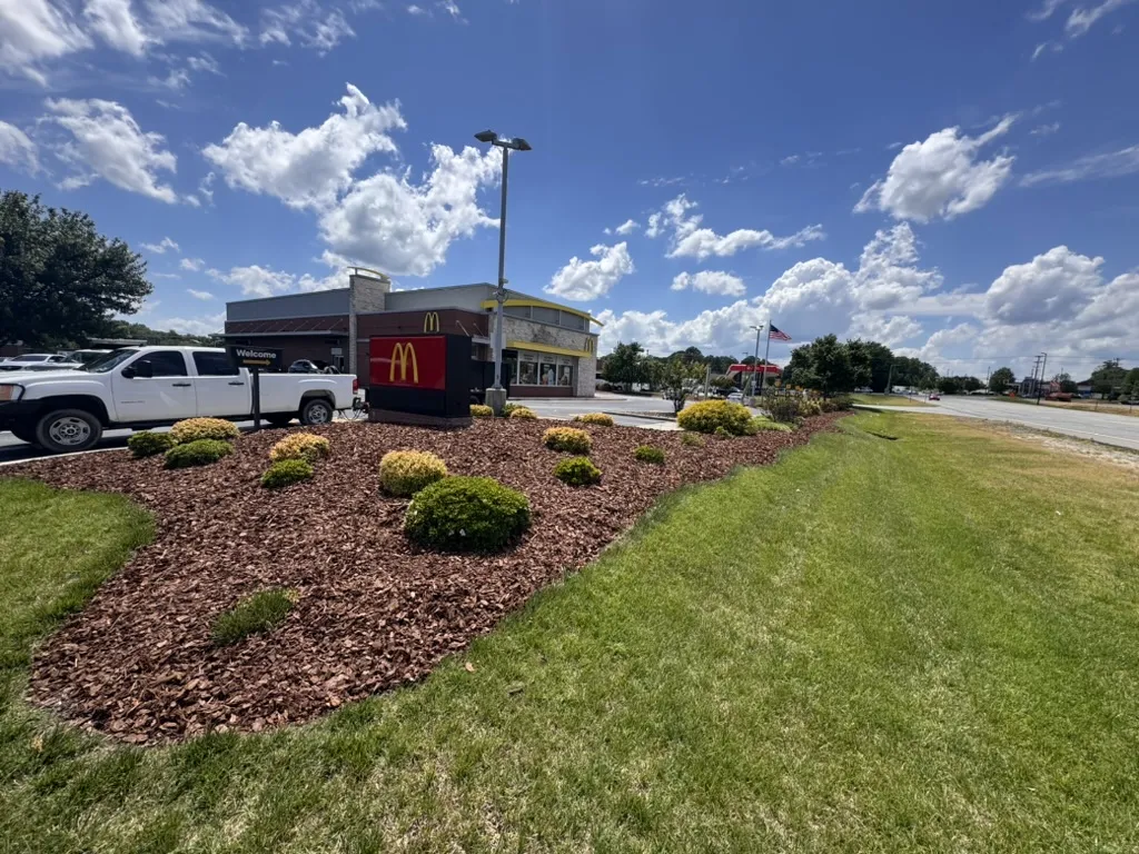 Commercial landscape installation services in Winston-Salem