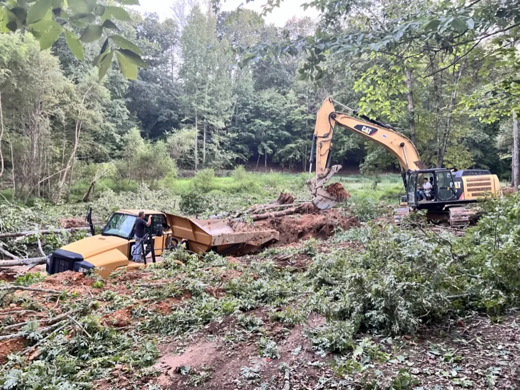 Land grading service in Oak Ridge