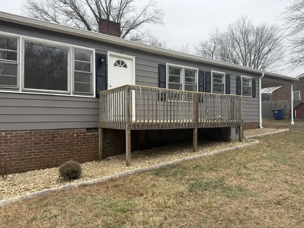 Full property rock landscaping installation by Webber Landscaping